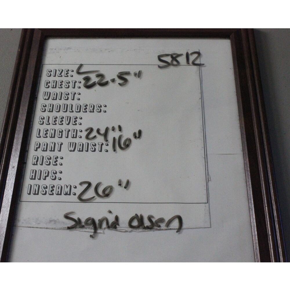 Sigrid Olsen Linen Pant Set Size Large Blue Lagen… - image 7